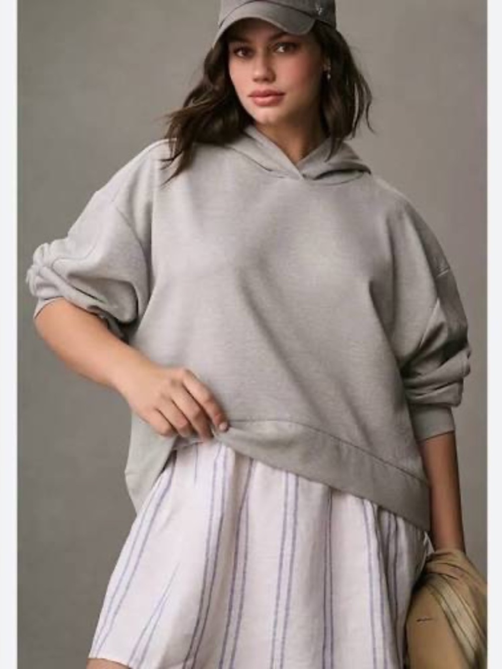 Antrhopologie Pilcro Hoodie Twofer Dress XXS